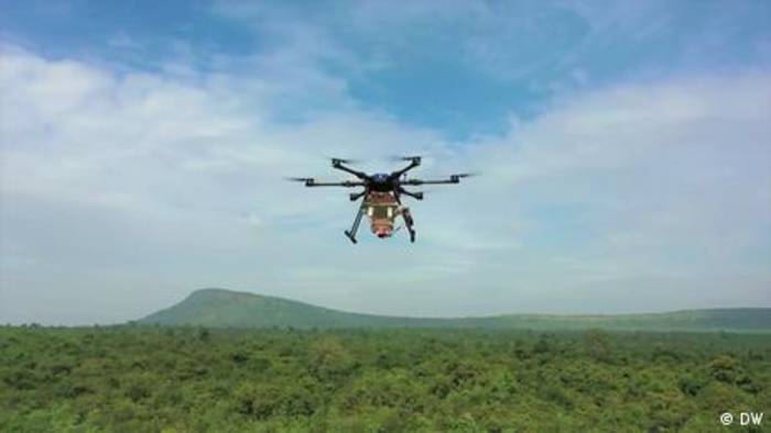 Video: Eine Drohne, die Bäume pflanzt