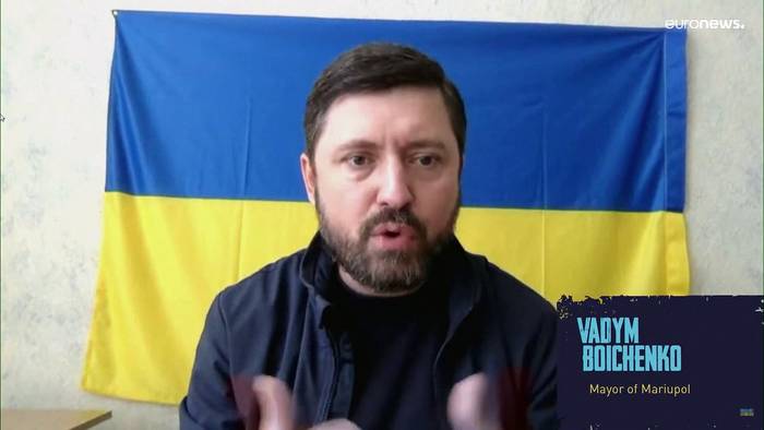 Video: Schlacht um Stahlwerk: Bürgermeister von Mariupol fleht um Hilfe