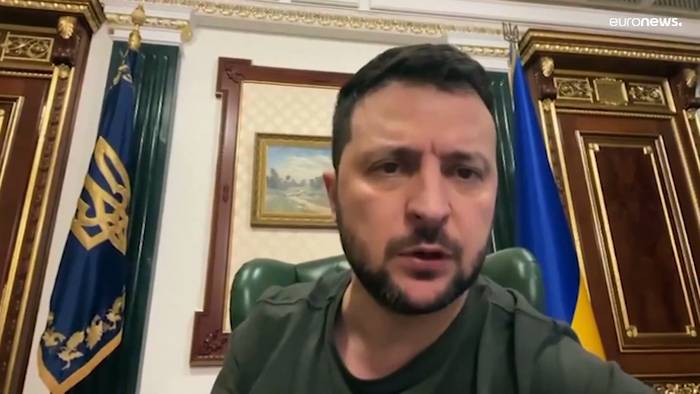 News video: Selenskyj über Mariupol: 