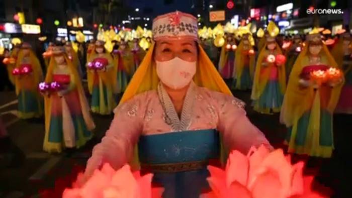 News video: Wieder in voller Pracht: Südkorea feiert Buddhas Geburtstag