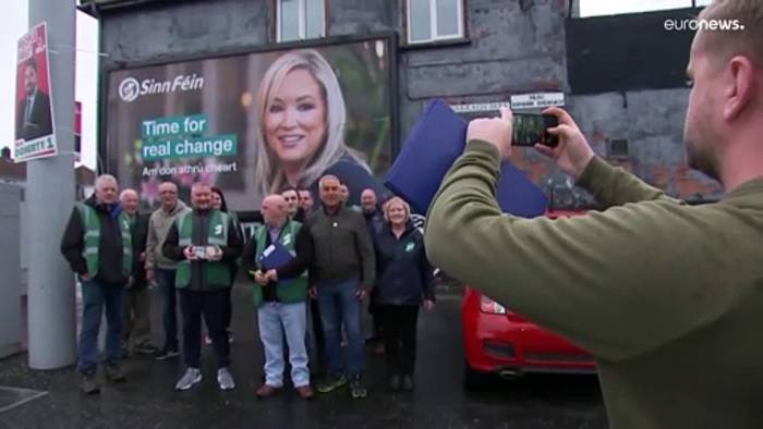 News video: Sinn Fein auf Erfolgskurs? Nordirland wählt neues Parlament