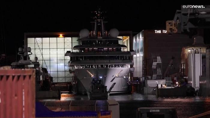Video: Italien beschlagnahmt Luxusjacht Scheherazade - Ist sie Putins Schiff?
