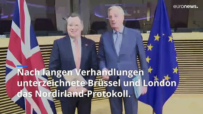 News video: Brüssel und London im Streit - was genau ist das Nordirland-Protokoll?
