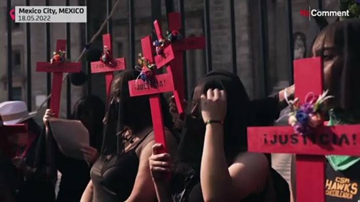 News video: Wütende Proteste in Mexiko: Jeden Tag werden dort elf Frauen ermordet