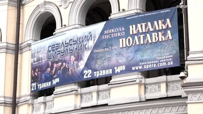 Video: Verdis Rigoletto an der wiedereröffneten Oper in Kiew: Musik ist die beste Medizin
