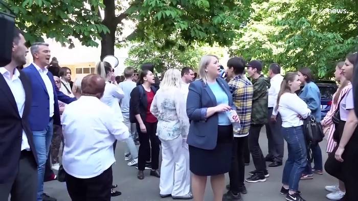 Video: Festnahme von Moldaus Ex-Präsident Dodon