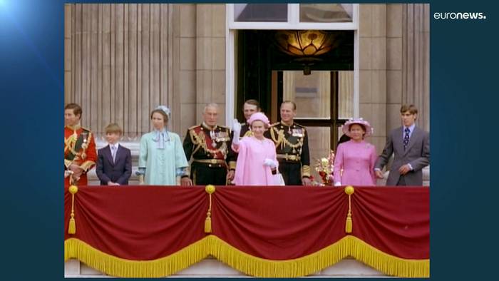 News video: 1977 - 2022: Die vier Jubiläen von Königin Elisabeth II.