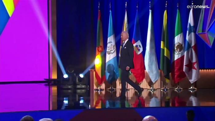 News video: Amerika-Gipfel: Biden appelliert an gemeinsame demokratische Werte