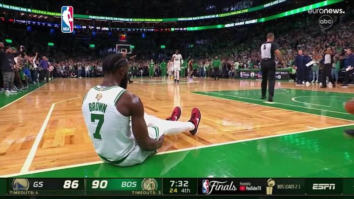 News video: NBA: Golden State Warriors schlagen die Boston Celtics in Spiel 4