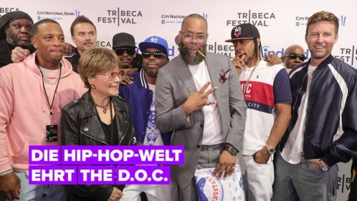 Video: Hip-Hop-Größe The D.O.C. feiert endlich seinen großen Moment in Tribeca