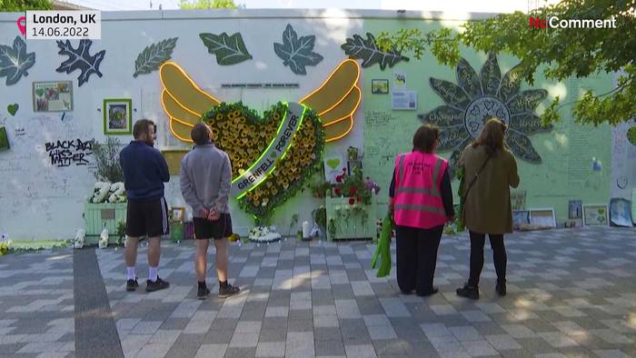 Video: Fünf Jahre nach dem Brand im Grenfell Tower: Gedenken an Opfer