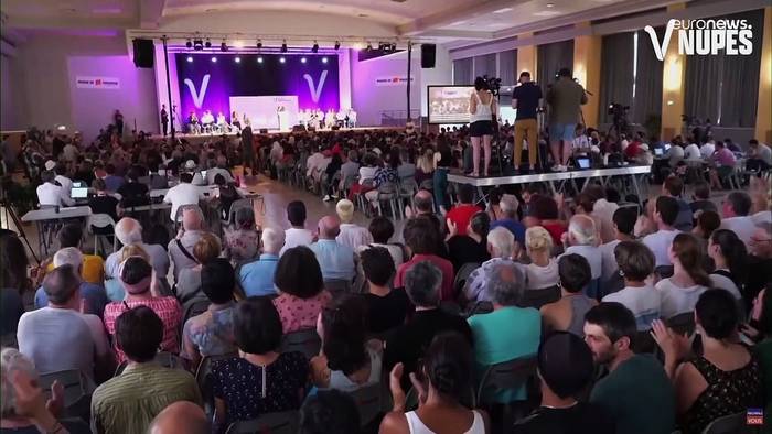 News video: Vor der Stichwahl in Frankreich - wer kann Macrons Regierungspartei gefährlich werden?