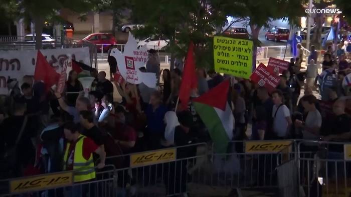 News video: Proteste in Tel Aviv gegen Israels Besatzung des Westjordanlandes