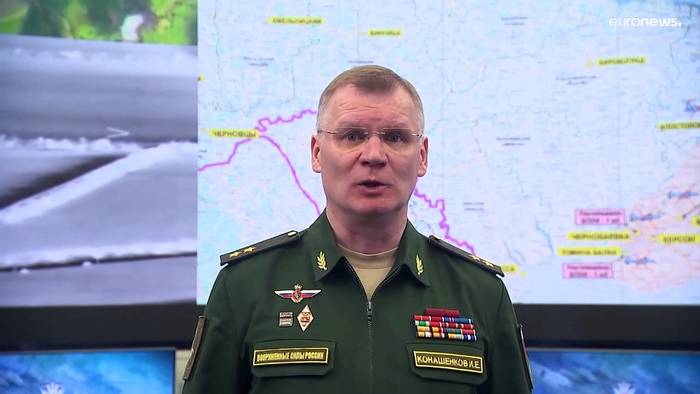 News video: Massive Kämpfe im Donbas - Hat Ukraine Gasplattformen bombardiert?