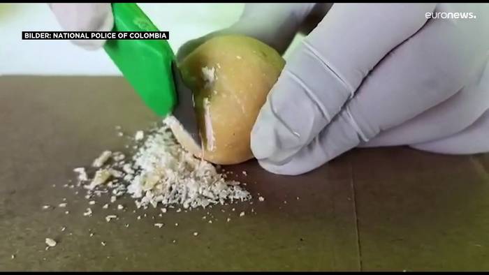 News video: Drogen in Tiefkühlkartoffeln