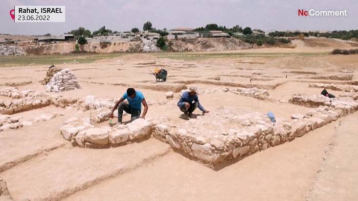 Video: Israelische Archäologen entdecken 1.200 Jahre Moschee in der Negev-Wüste