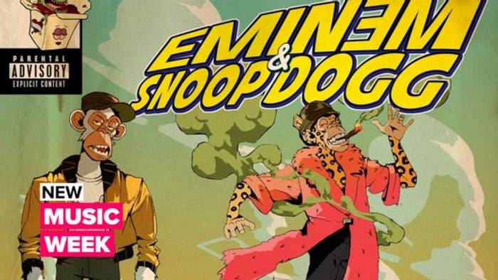 News video: Eminem & Snoop Dogg schließen sich zusammen und verwandeln sich in Krypto-Affen