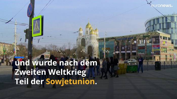 Video: Kaliningrad: Deutsche Vergangenheit und keine Angst vor Sanktionen