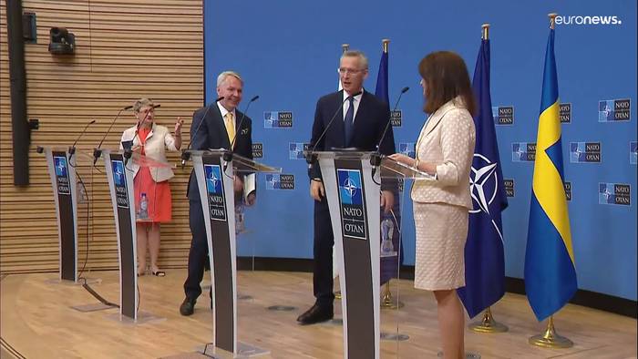 Video: Vor Ratifizierung: Stoltenberg sieht NATO-Norderweiterung als Frage von Monaten