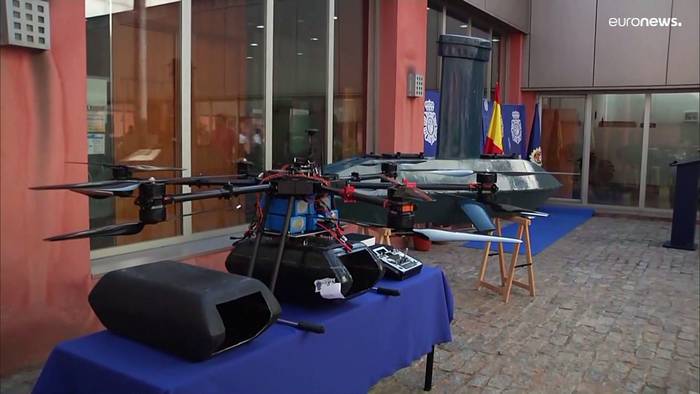 Video: Gibraltar: Schwimm-Drohnen als Drogenkuriere