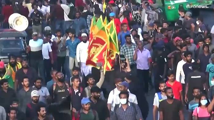 News video: Sri Lanka: Ausgangssperre in Colombo - Angst vor Protesten