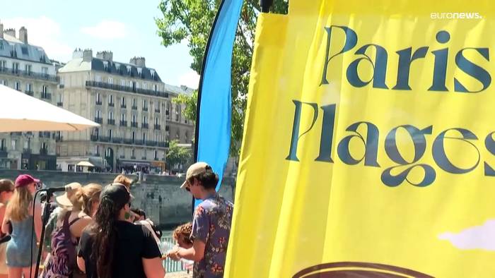 Video: Heiß begehrt in der Hitzewelle: Stadtstrand Paris Plage noch bis zum 21. August