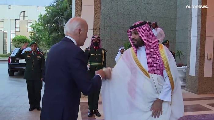 Video: Biden konfrontiert Kronprinz mit Khashoggi-Mord: 