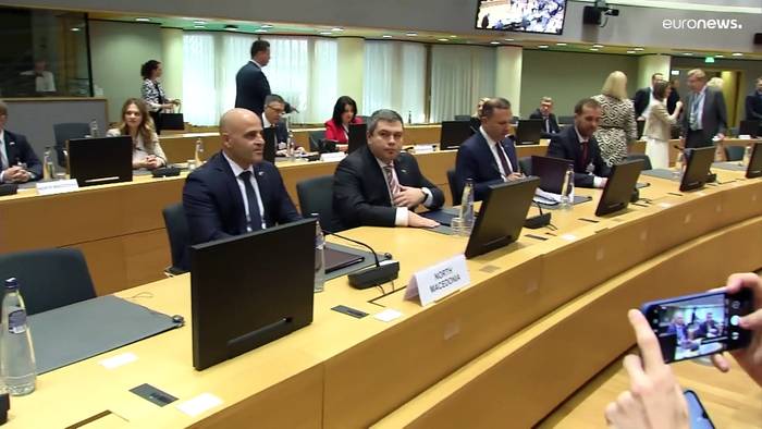 Video: Brüssel nimmt Beitrittsgespräche mit Nordmazedonien und Albanien auf