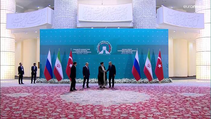 News video: Gipfeltreffen in Teheran: Was Putin, Erdogan und Raisi besprochen haben