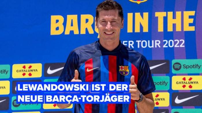 News video: Hier erfährst du, warum Lewandowski zu Barcelona wechselt