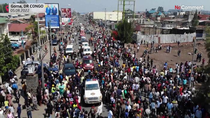 Video: Demokratische Republik Kongo: Gedenken an Opfer der Proteste gegen die Blauhelme