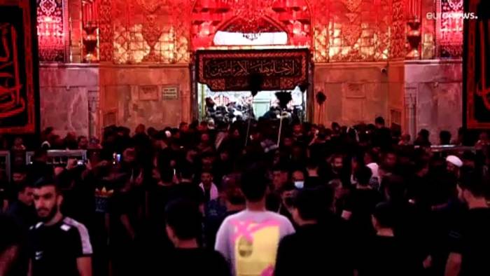 Video: Mit Gebeten und Selbstgeißelung: Schiiten feiern Aschura