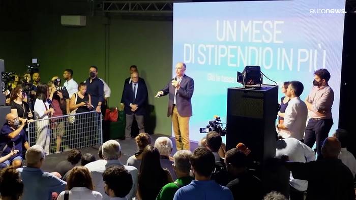 News video: Befürchteter Rechtsruck in Italien - Faschistische Meloni punktet in italienischem Wahlkampf