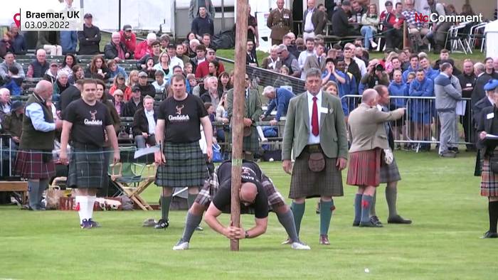 News video: Queen verpasst Highland Games, Prinz Charles vertritt im Schottenrock