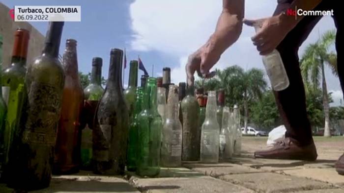 Video: Garcia Marquez aus Flaschen geschaffen
