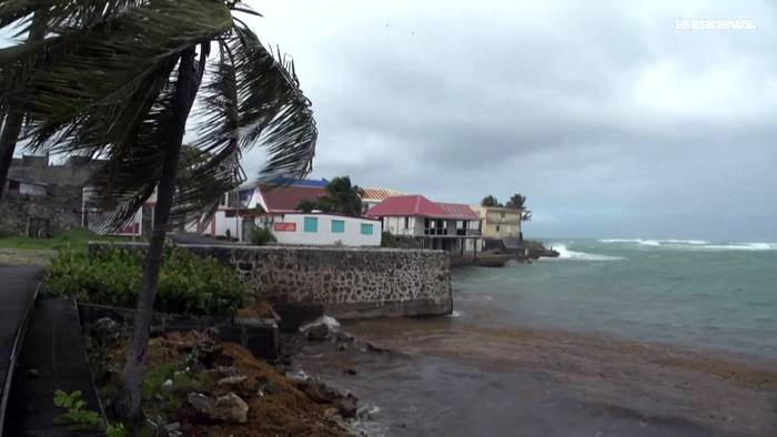 News video: Karibik: Tropensturm Fiona fegt über Guadeloupe hinweg
