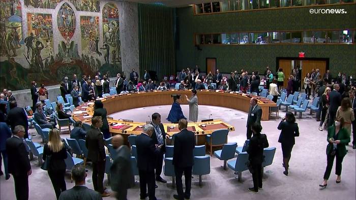 Video: Diskussion im UN-Sicherheitsrat: Sergej Lawrow mit überraschendem Kurzauftritt