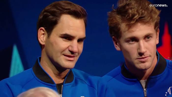 Video: Tennisstar Federer beendet seine Karriere