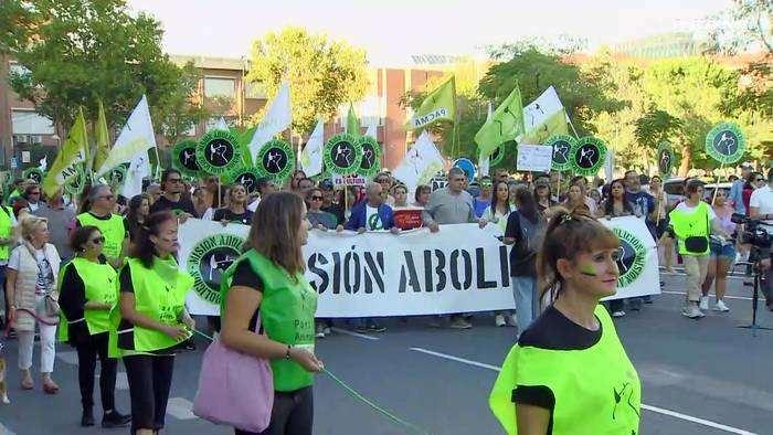 News video: Proteste gegen Stierkampf in Spanien