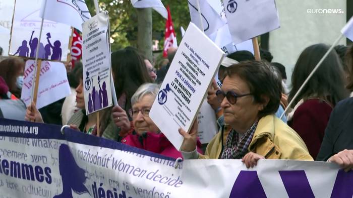 News video: Recht auf Abtreibung auch in Europa in Gefahr - Frauen machen mobil