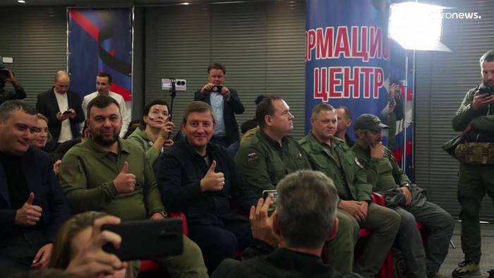 News video: Nach Scheinreferenden: Russland will 4 besetzte Regionen morgen annektieren
