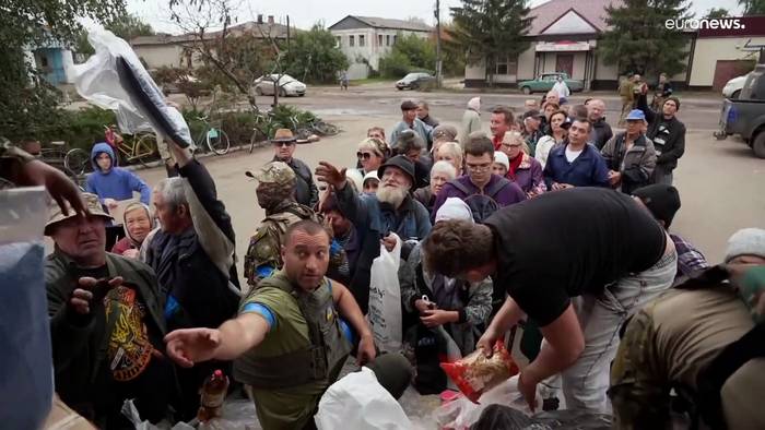 News video: Vereinte Nationen: Zehntausende Menschen in der Ukraine brauchen Lebensmittelspenden