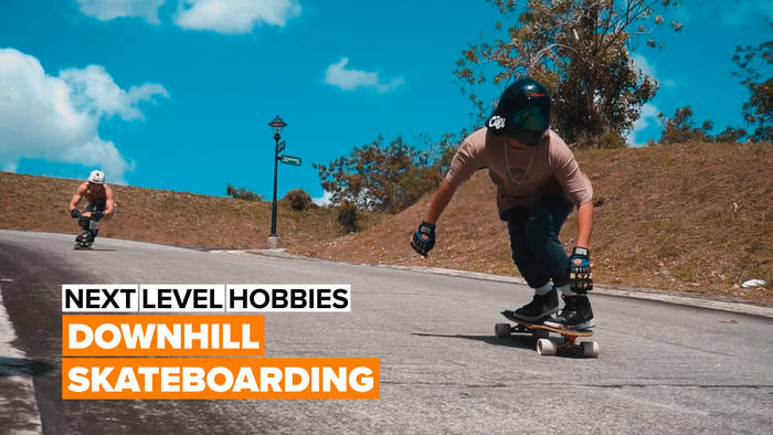 Video: Jung und extrem: Downhill-Skateboarding