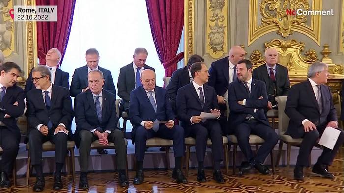 News video: Giorgia Meloni schreibt mit ihrer Vereidigung als italienische Regierungschefin Geschichte