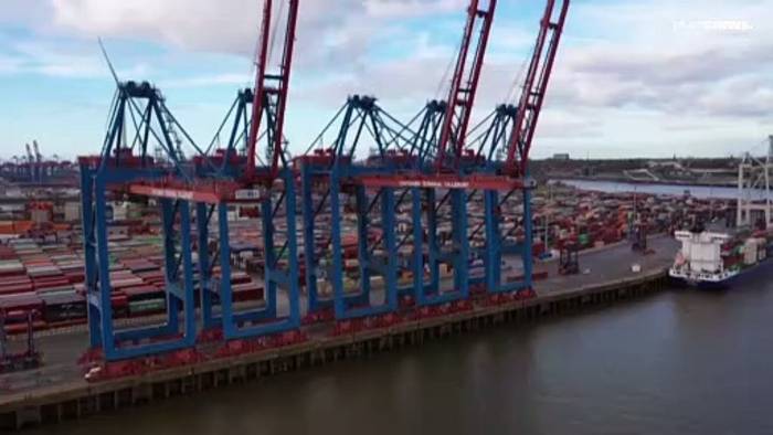Video: Jetzt auch der Hamburger Hafen: China hat einen Fuß in diesen EU-Häfen