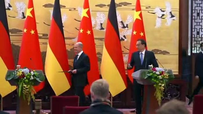 Video: Nach Treffen mit Xi: Scholz rechtfertigt China-Trip als 