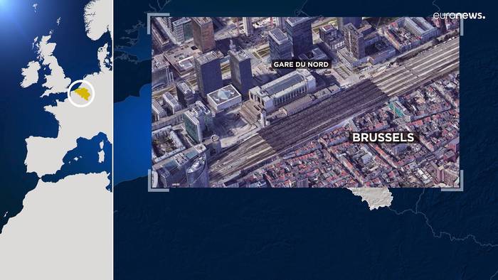 Video: Polizist nach Messerangriff in Brüssel gestorben