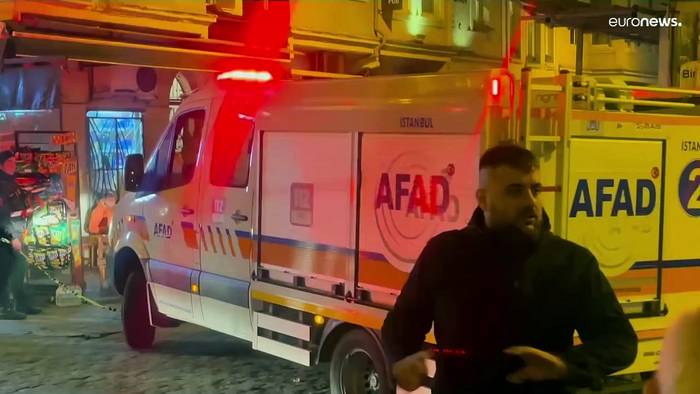 Video: Erste Festnahme nach Bombenanschlag in Istanbul