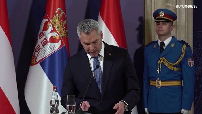 News video: „Asylsystem der EU ist gescheitert”: Nehammer schmiedet Bündnis mit Serbien und Ungarn