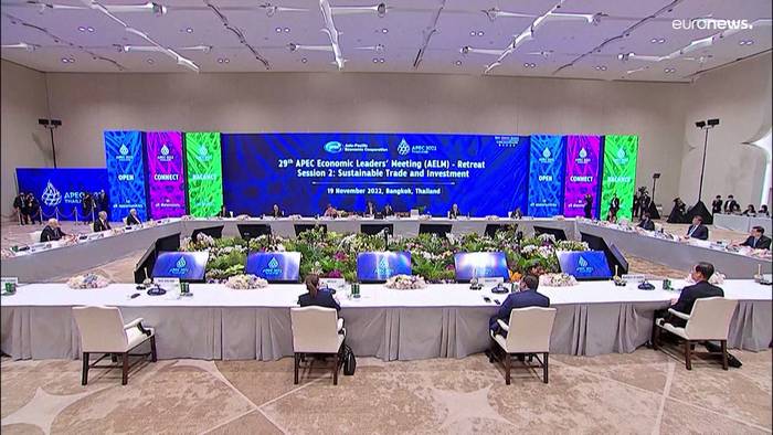 News video: APEC-Gipfel: Abschlusserklärung verurteilt Ukraine-Krieg